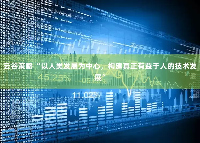 云谷策略 “以人类发展为中心，构建真正有益于人的技术发展”